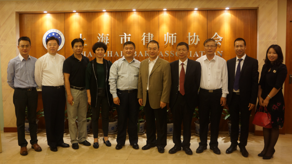 我会领导与惠州市中级人民法院领导一行赴上海调研