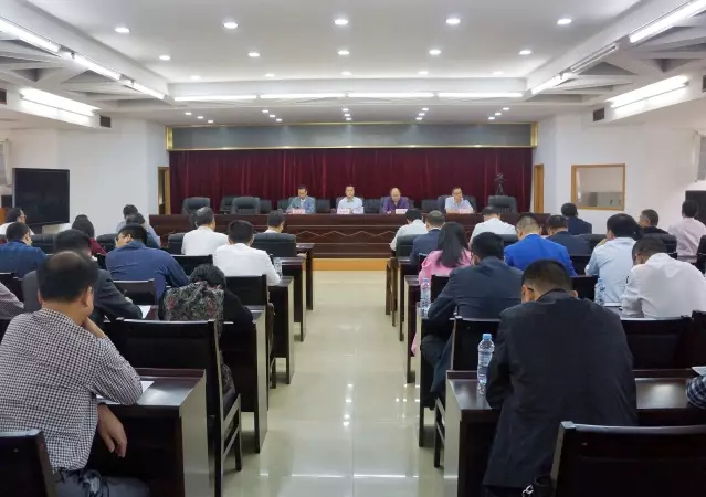 惠州市司法局召开全市律所主任会议