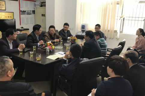 市律协钟君安副会长带队到铸铭所调研座谈